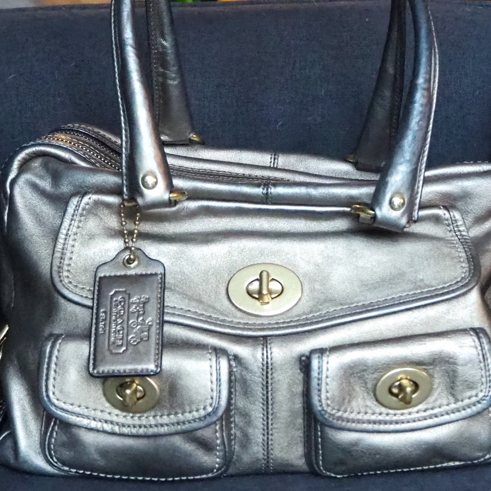 Coach Peyton Bleecker Street Limited Ed Gold